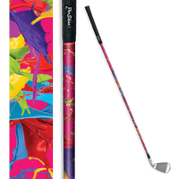 Iron + Putter Shaft Paint Splatter Magenta Skin