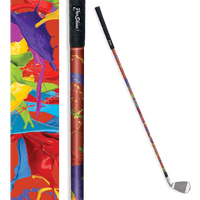 Iron + Putter Shaft Paint Splatter Tomato Skin