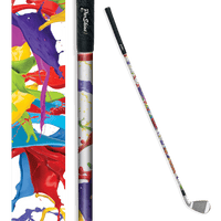 Iron + Putter Shaft Paint Splatter White Skin