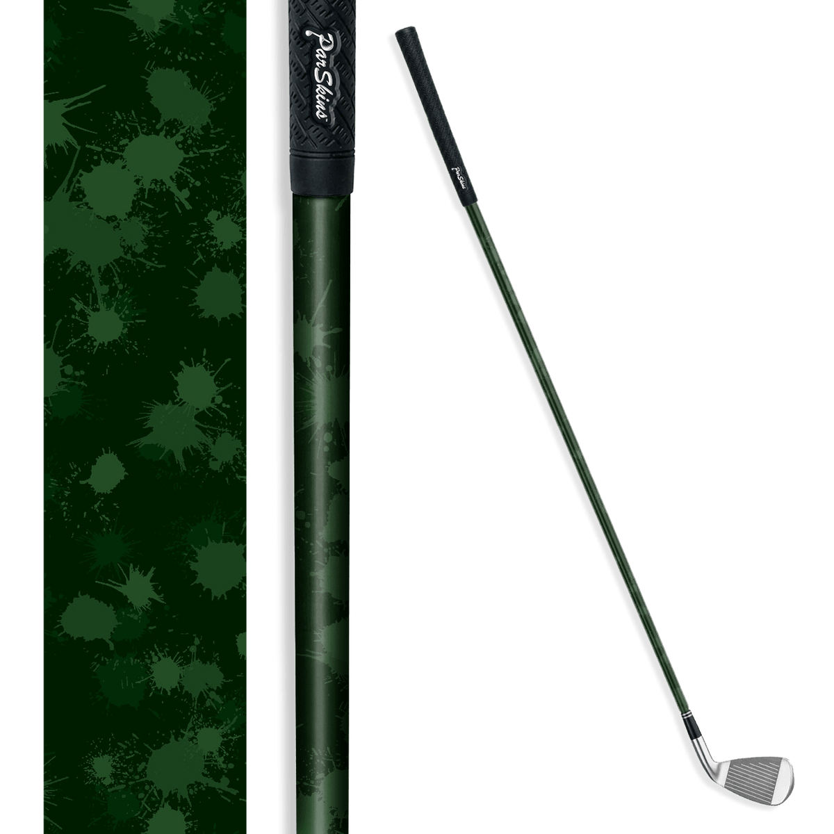 Iron/Putter Shaft Paintball Elite Green Skin