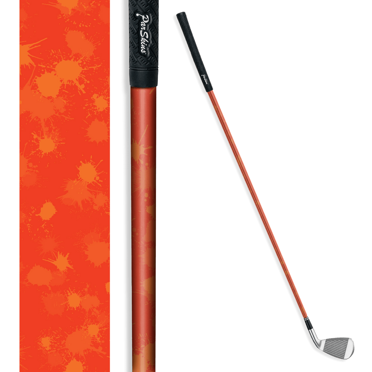 Iron/Putter Shaft Paintball Elite Orange Skin