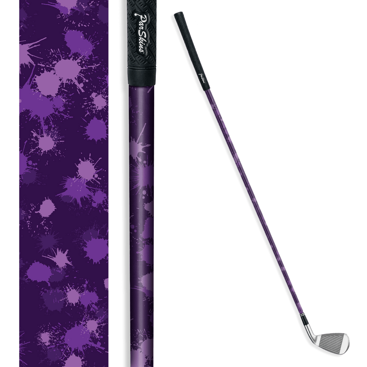 Iron/Putter Shaft Paintball Elite Purple Skin