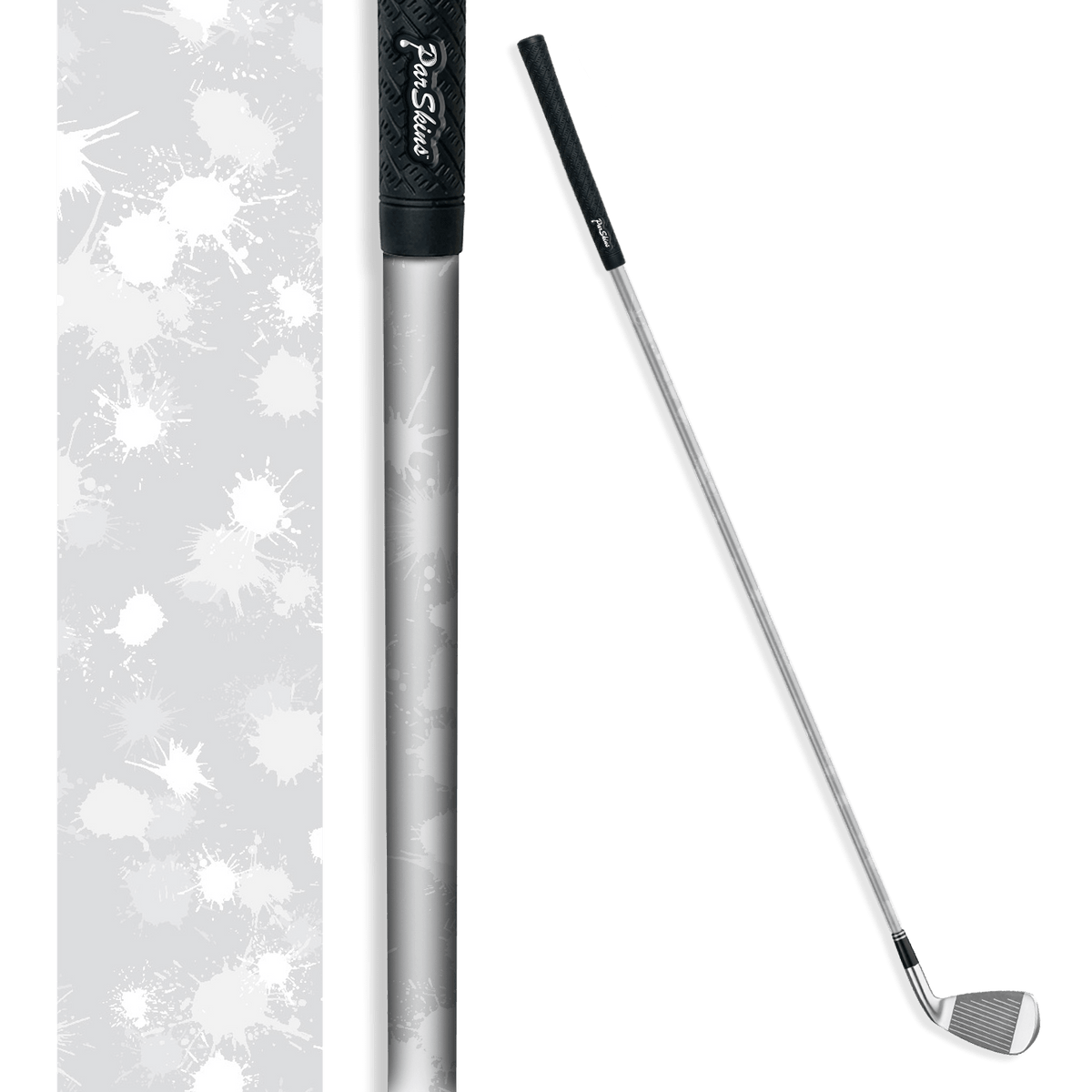 Iron/Putter Shaft Paintball Elite White Skin