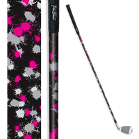 Iron/Putter Shaft Paintball Magenta Tiger Skin