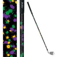 Iron/Putter Shaft Paintball Mardi Gras Skin