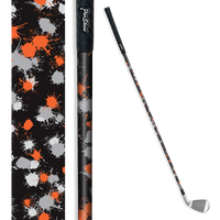 Iron/Putter Shaft Paintball Orange Tiger Skin