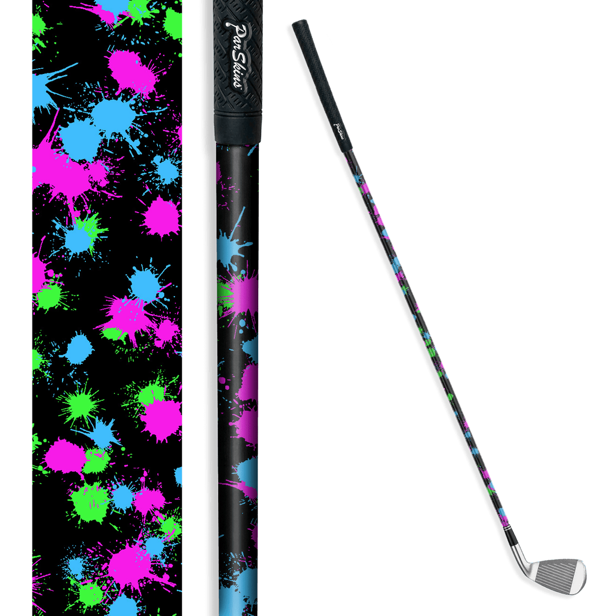 Iron/Putter Shaft Paintball Retro Skin