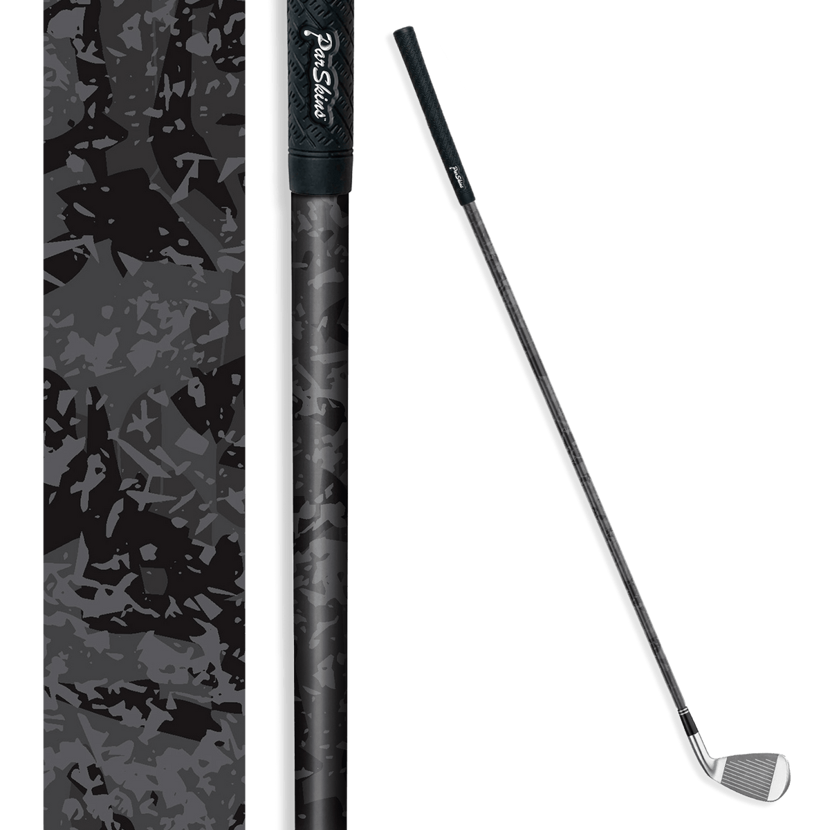 Iron + Putter Shaft Party Popper Elite Black Skin