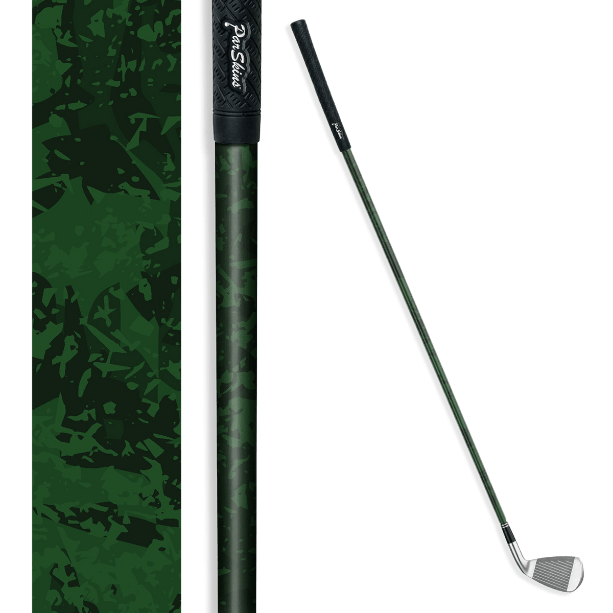 Iron + Putter Shaft Party Popper Elite Green Skin