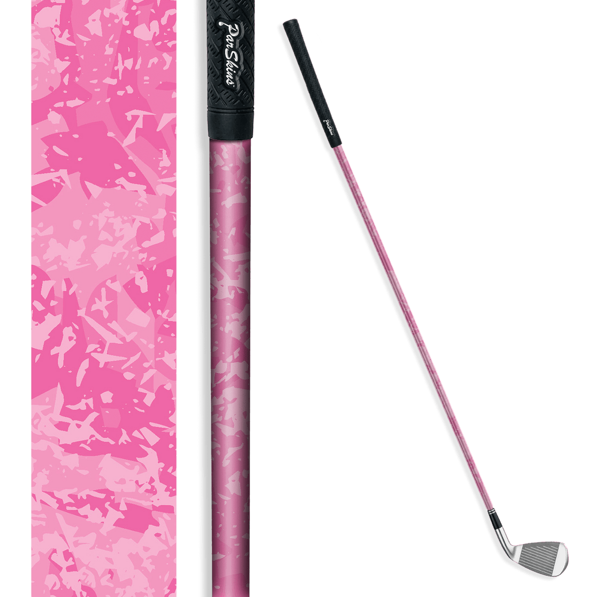 Iron + Putter Shaft Party Popper Elite Pink Skin