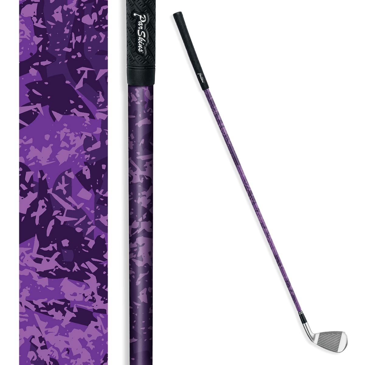 Iron + Putter Shaft Party Popper Elite Purple Skin