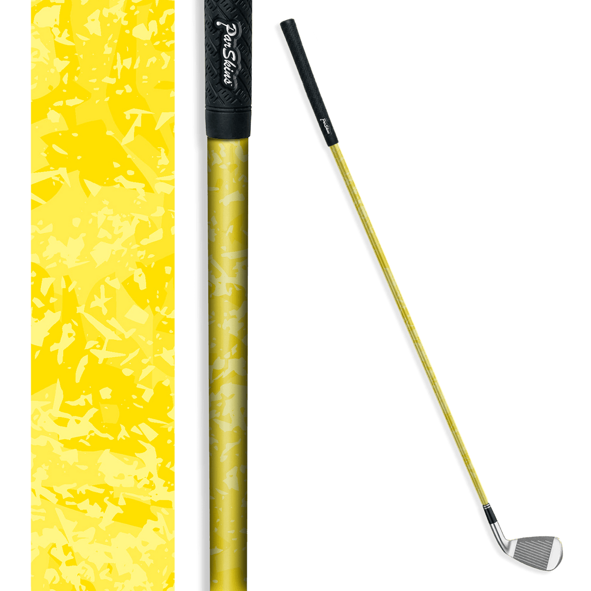 Iron + Putter Shaft Party Popper Elite Yellow Skin