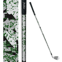 Iron + Putter Shaft Party Popper Green Tiger Skin