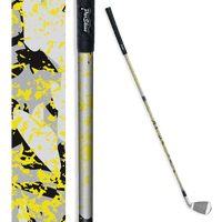 Iron + Putter Shaft Party Popper Yellow Tiger Skin