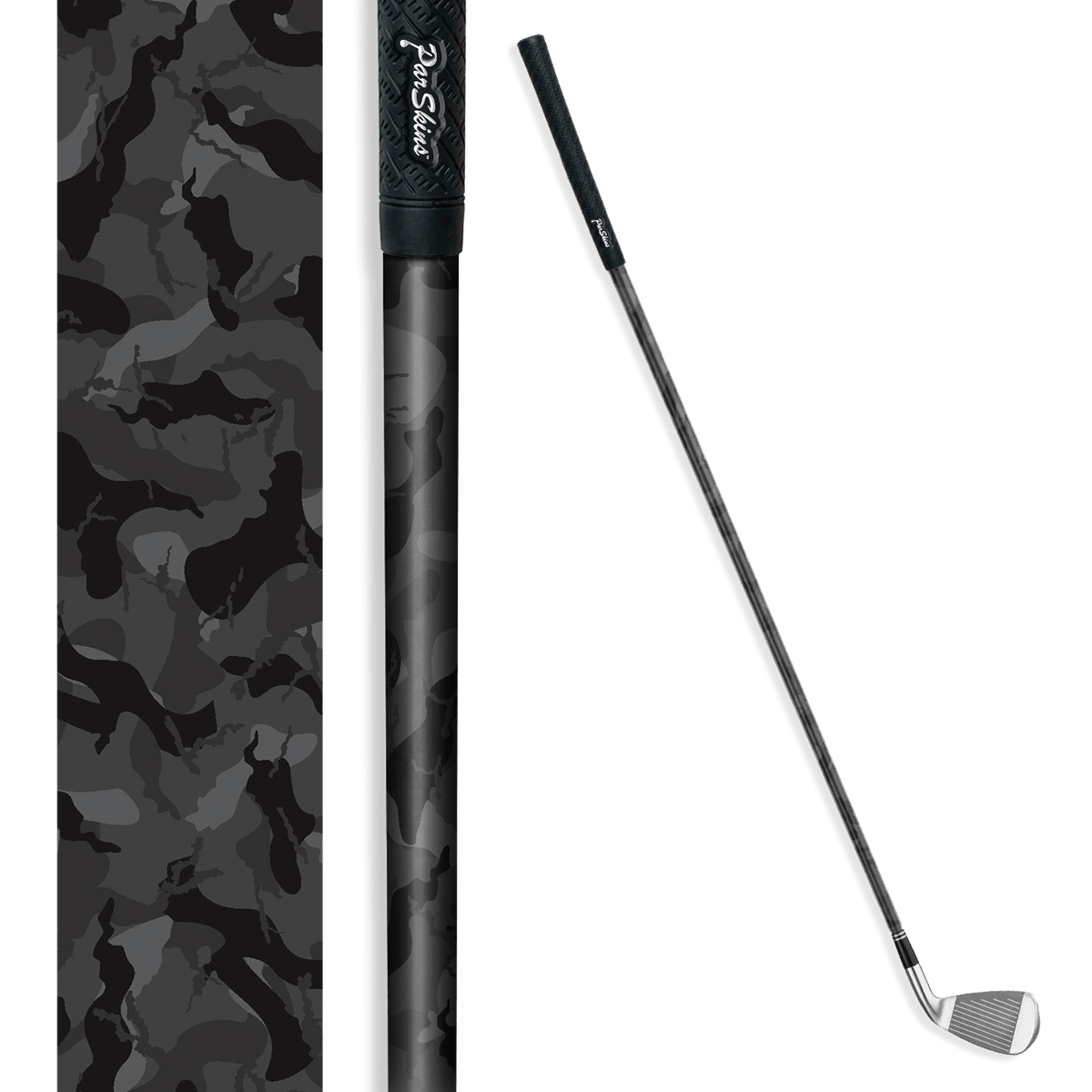 Iron + Putter Shaft Ragged Elite Black Skin