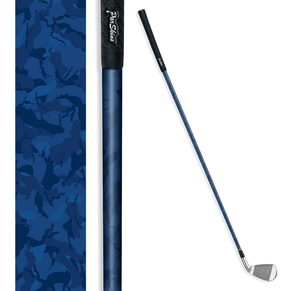 Iron + Putter Shaft Ragged Elite Blue Skin