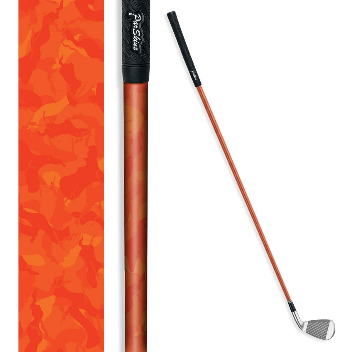 Iron + Putter Shaft Ragged Elite Orange Skin