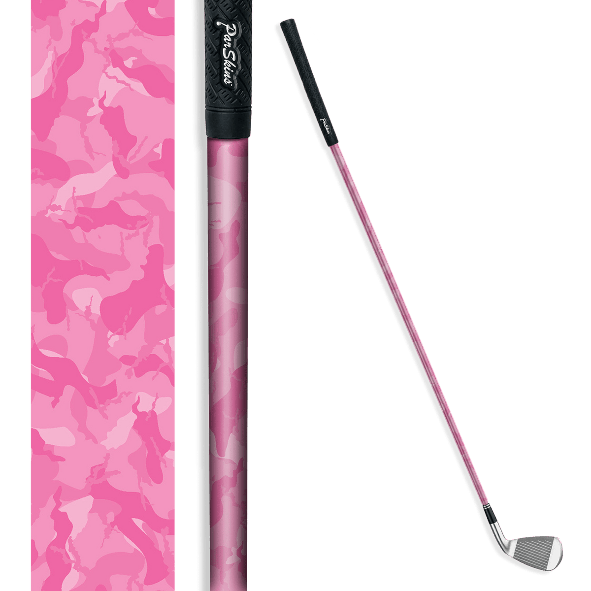 Iron + Putter Shaft Ragged Elite Pink Skin