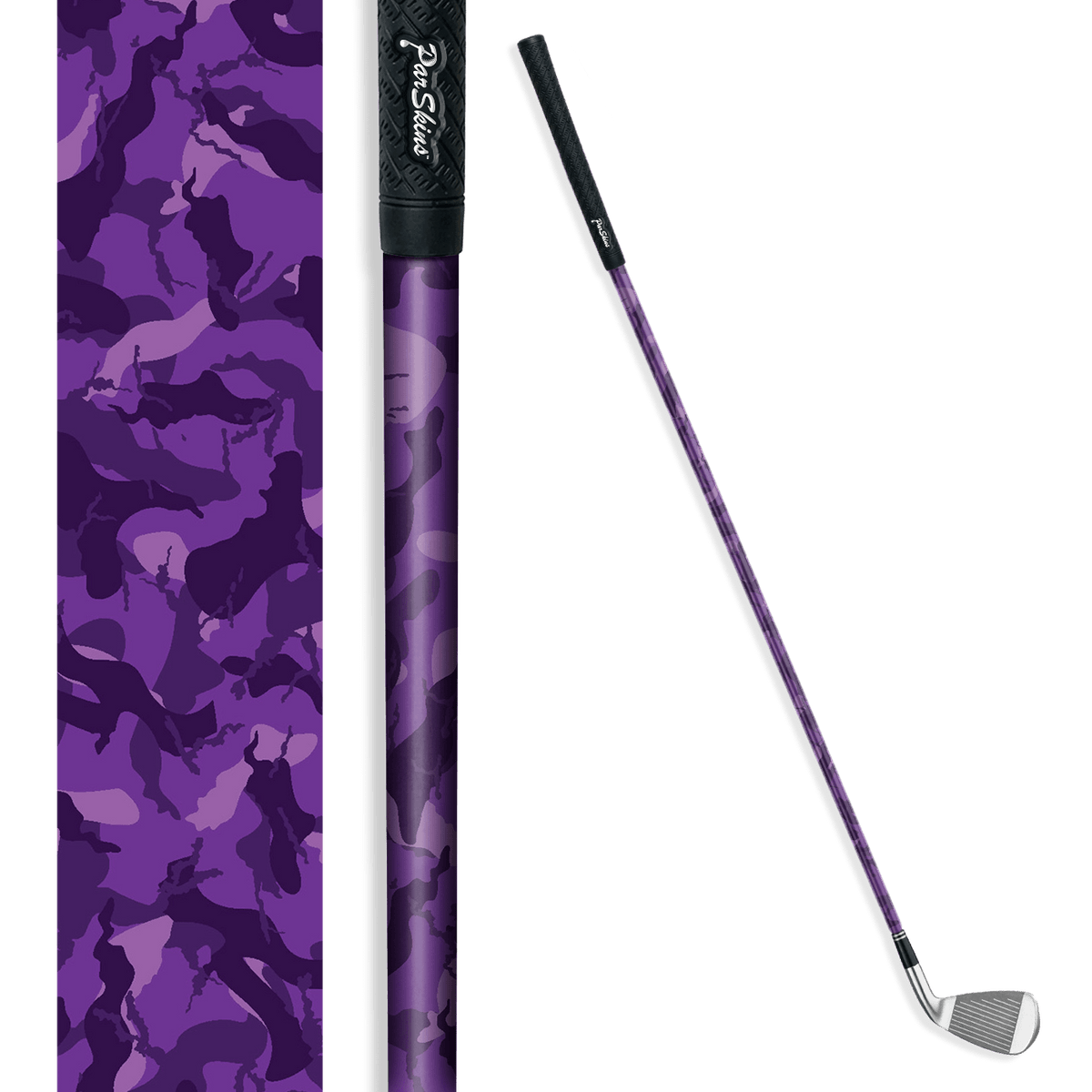 Iron + Putter Shaft Ragged Elite Purple Skin