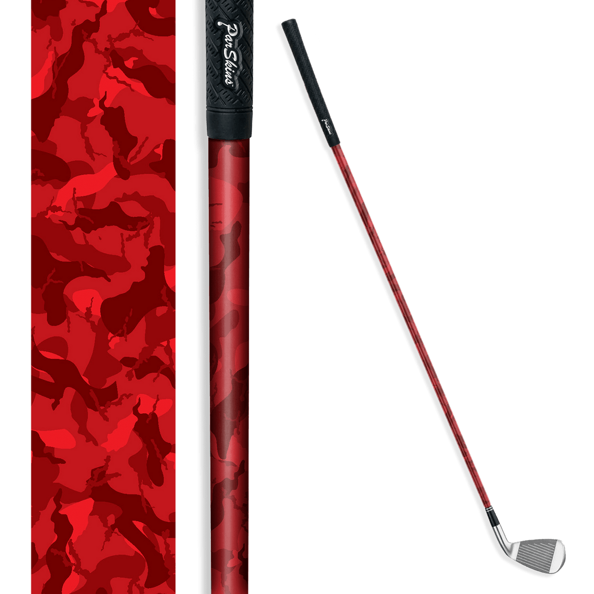 Iron + Putter Shaft Ragged Elite Red Skin