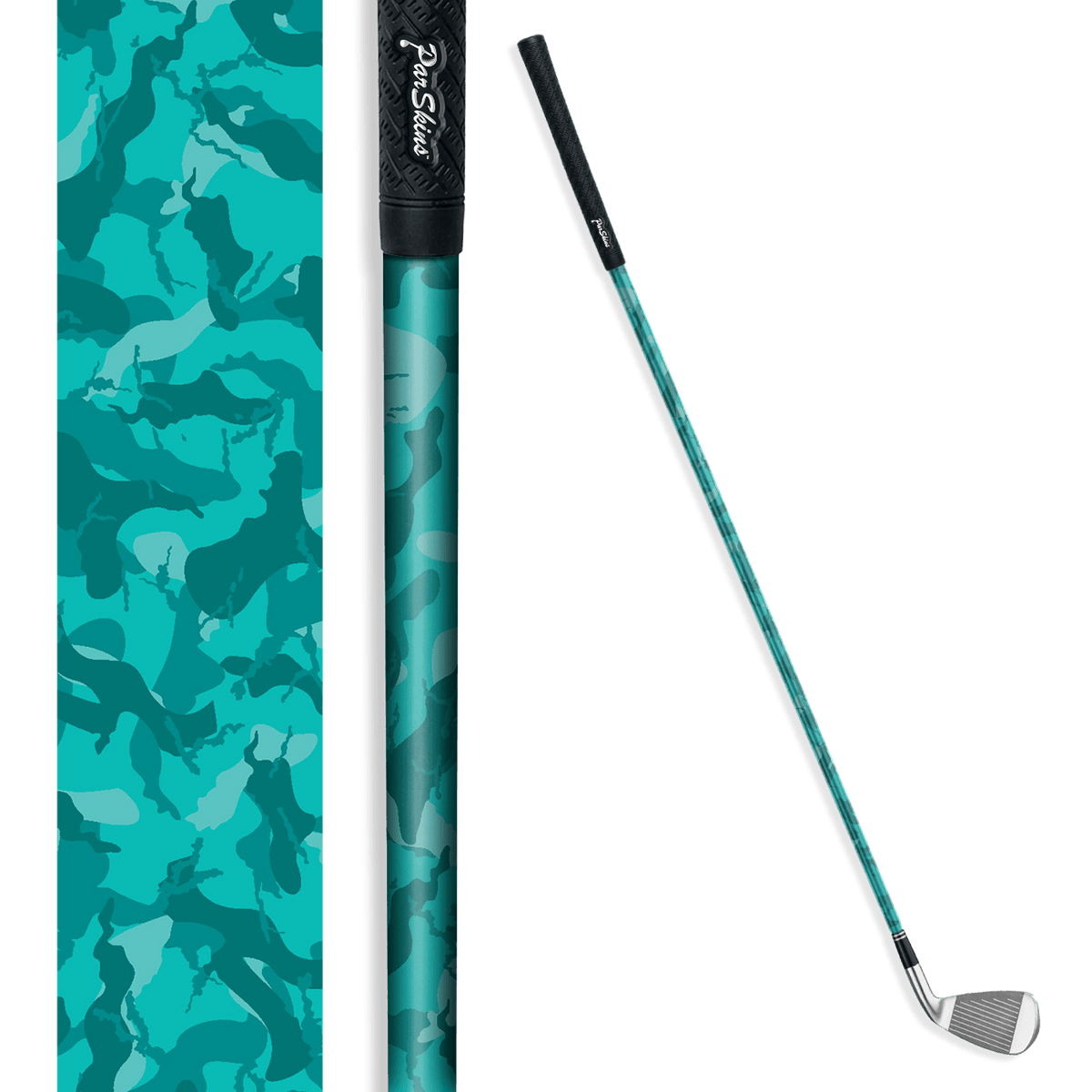 Iron + Putter Shaft Ragged Elite Tiffany Blue Skin