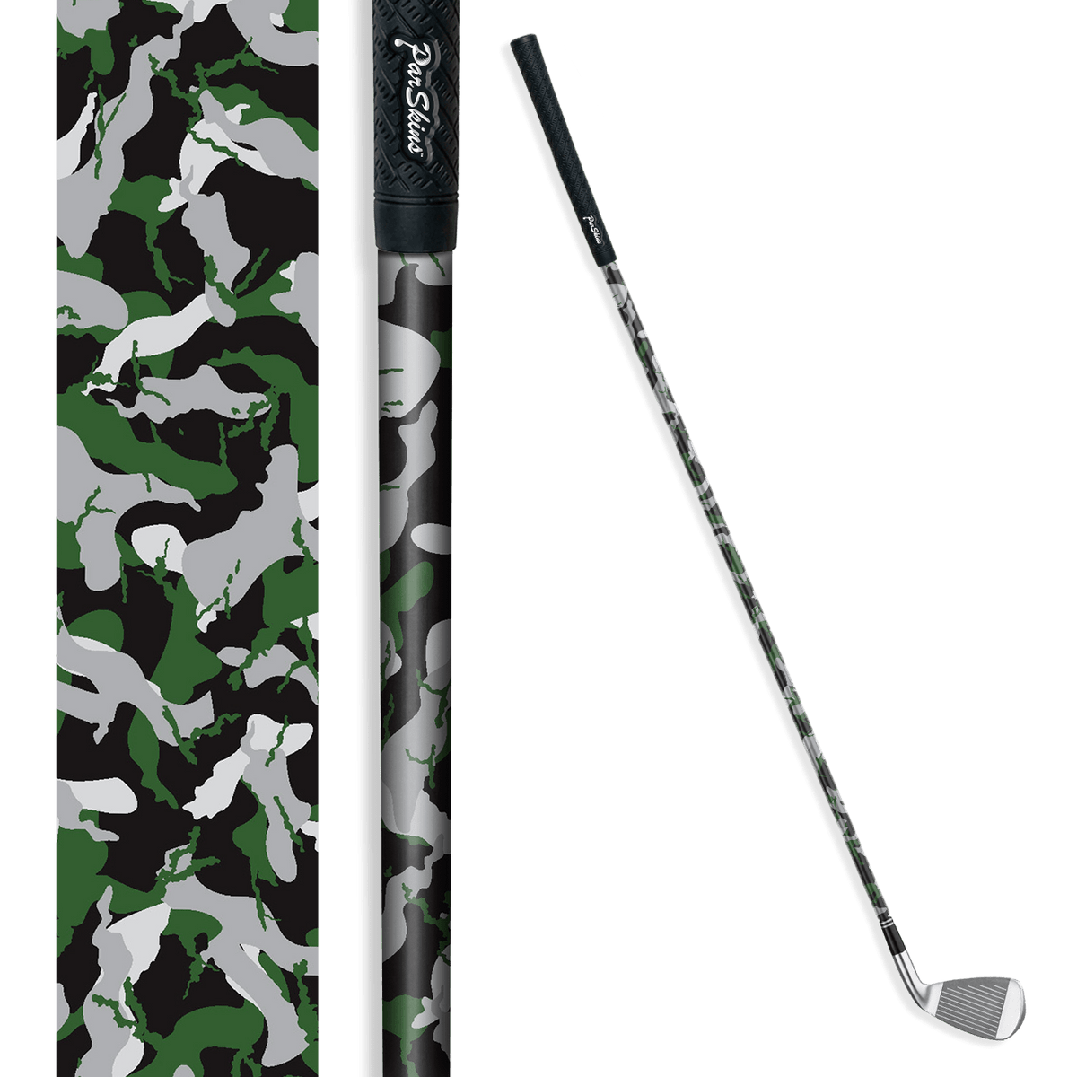 Iron + Putter Shaft Ragged Green Tiger Skin