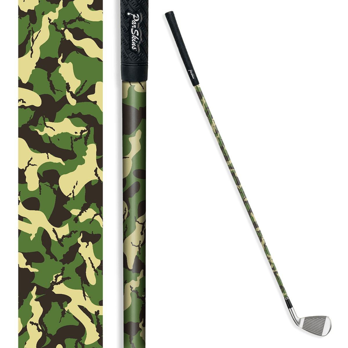 Iron + Putter Shaft Ragged Jungle Skin