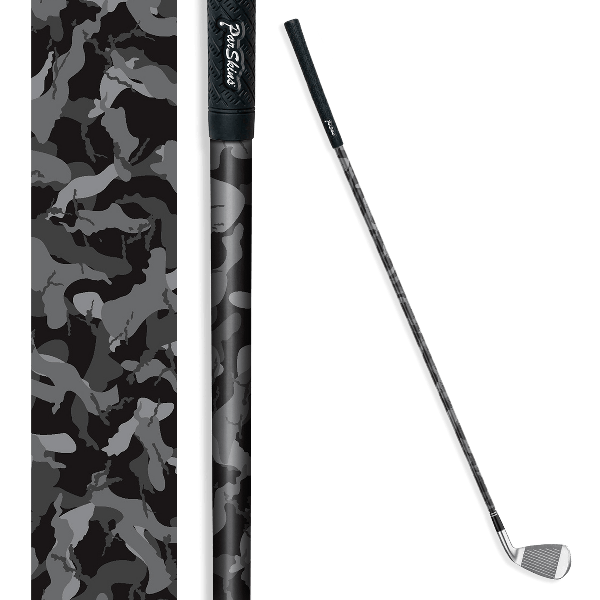Iron + Putter Shaft Ragged Midnight Skin