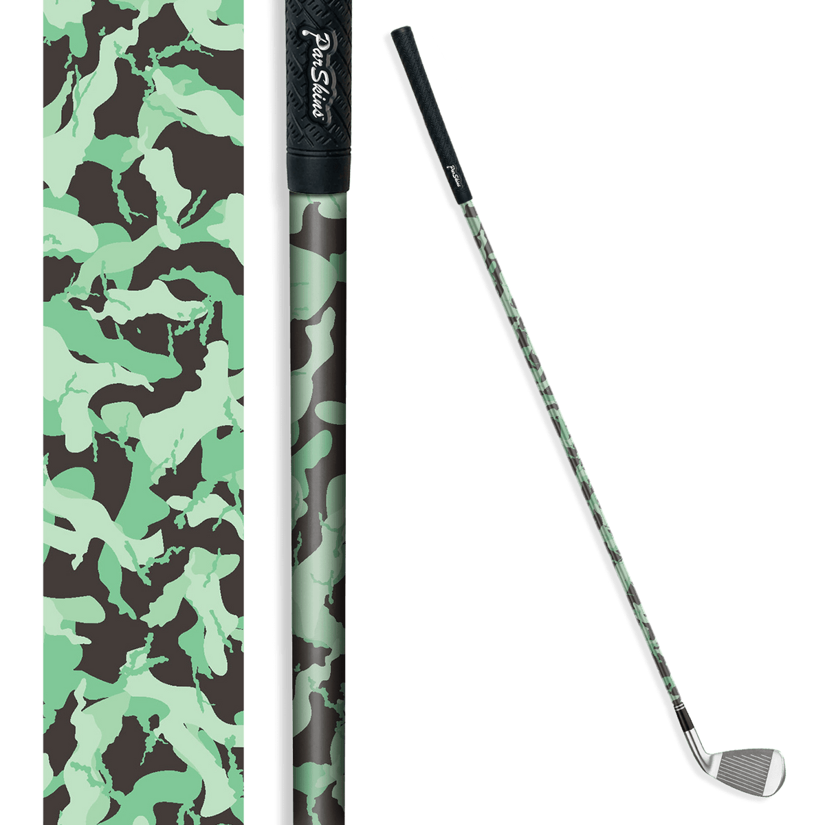 Iron + Putter Shaft Ragged Mint Chocolate Chip Skin