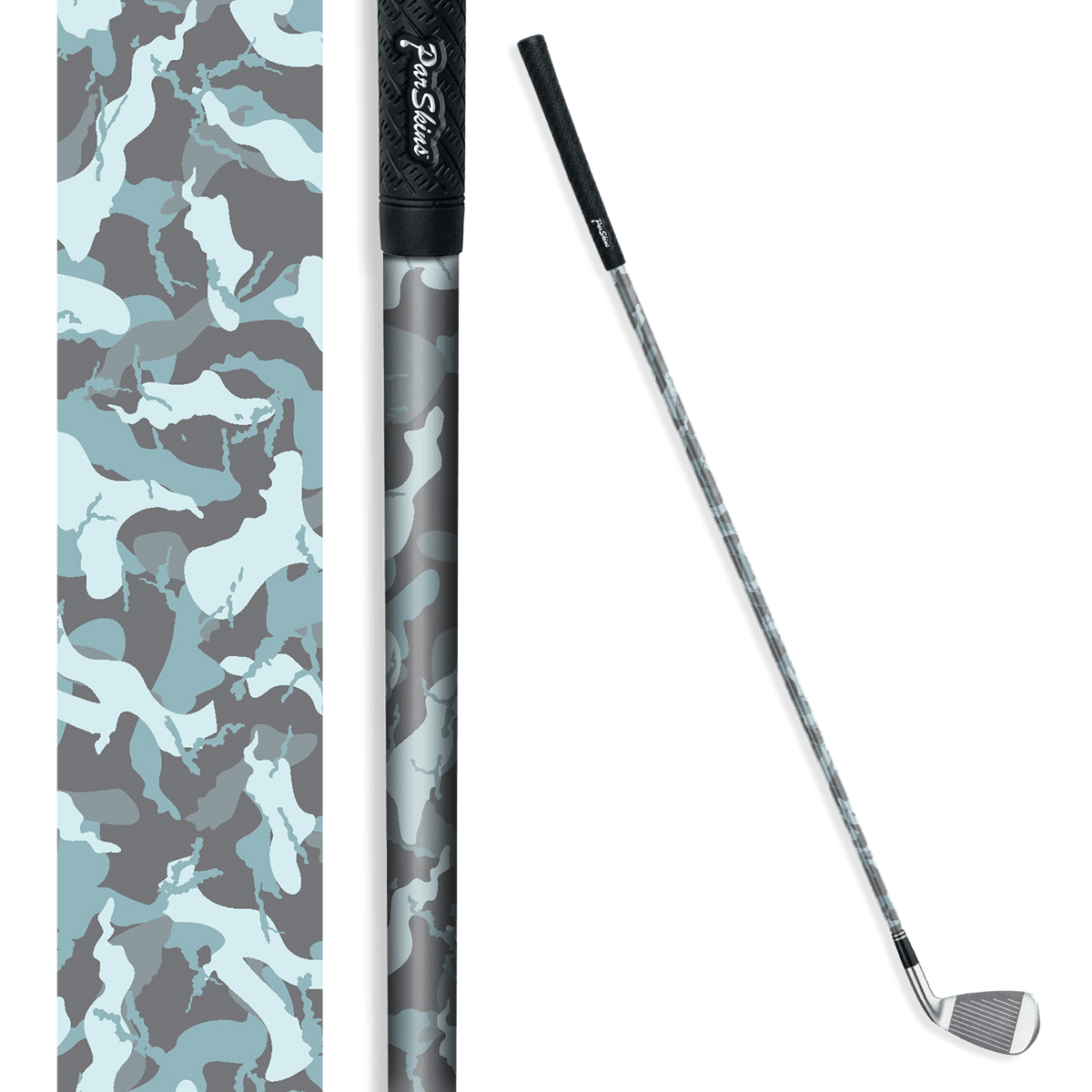 Iron + Putter Shaft Ragged Overcast Skin