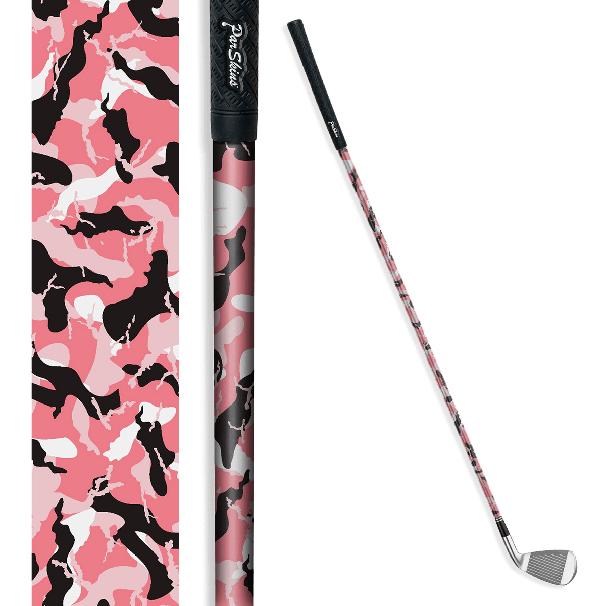 Iron + Putter Shaft Ragged Pink Skin