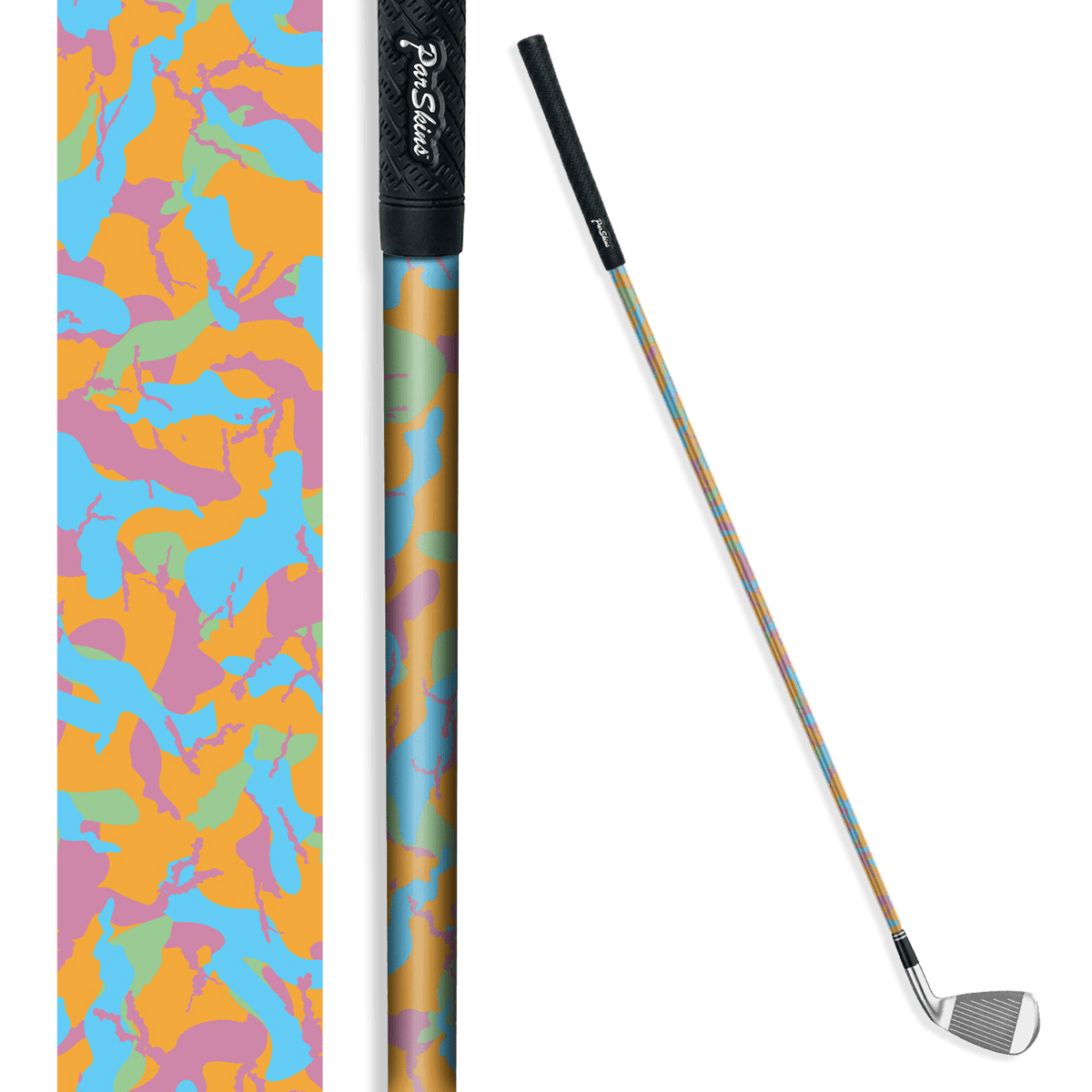 Iron + Putter Shaft Ragged Sherbert Skin