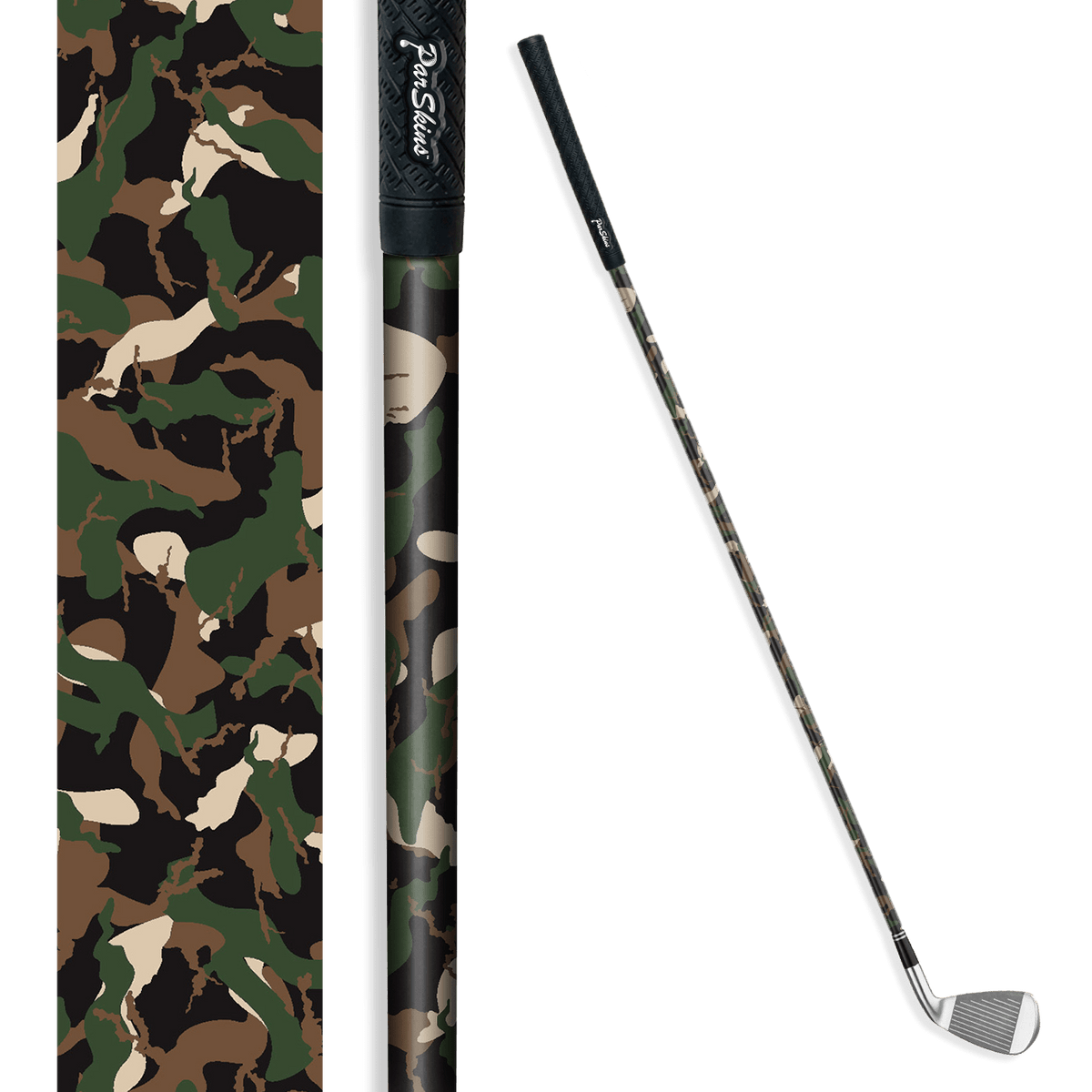 Iron + Putter Shaft Ragged Woodland Skin