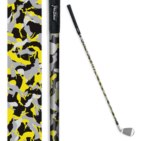 Iron + Putter Shaft Ragged Yellow Tiger Skin