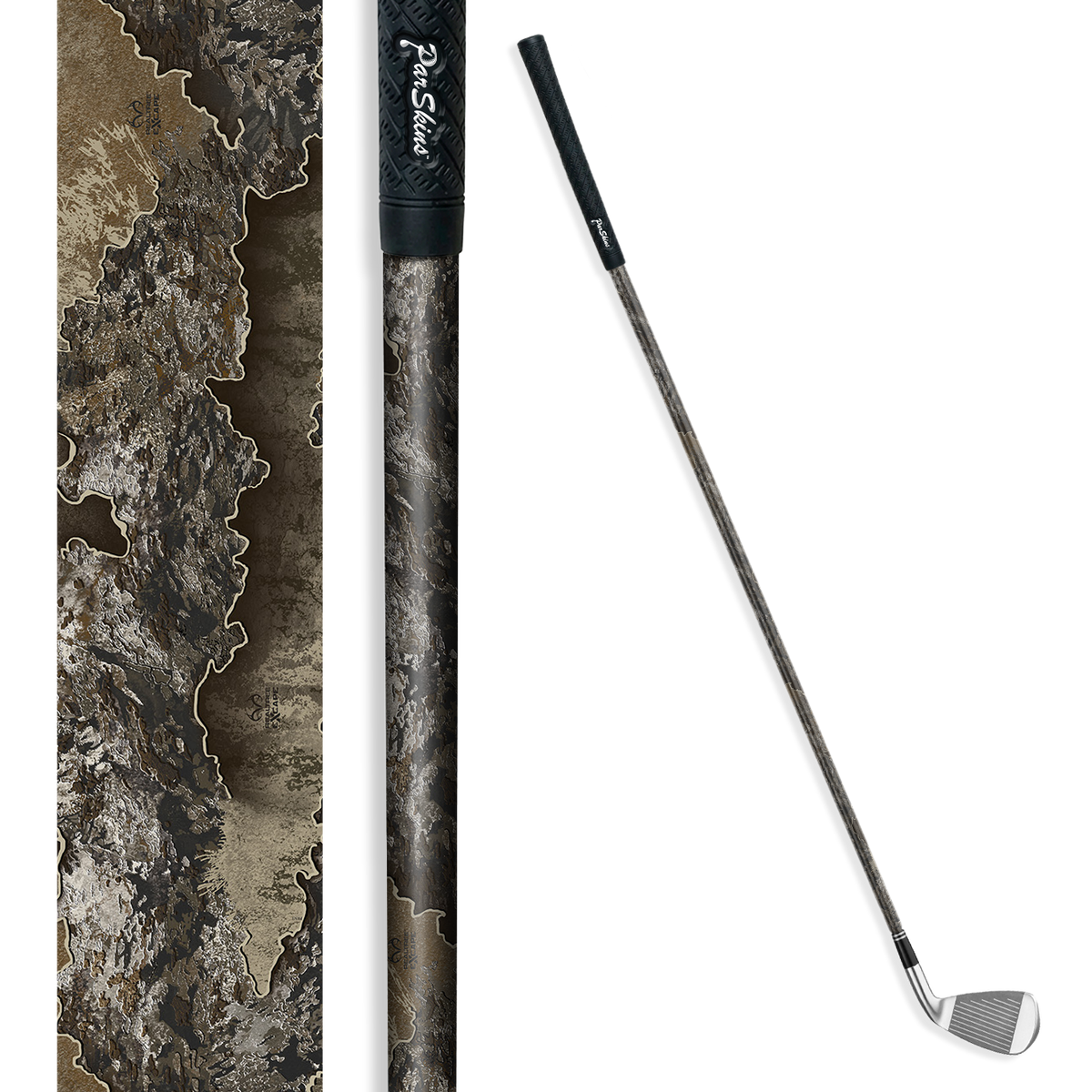 Iron + Putter Shaft Realtree Nature Excape Skin