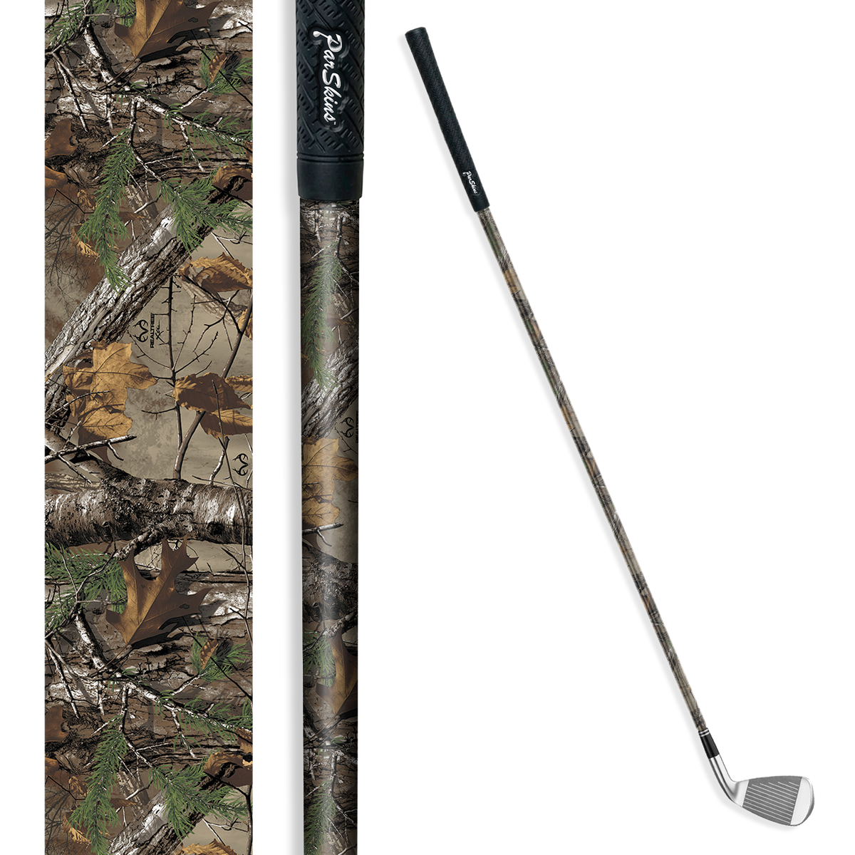 Iron + Putter Shaft Realtree Nature XTRA Original Skin