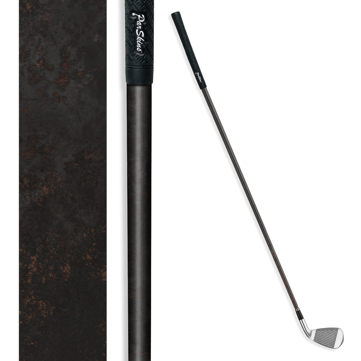 Iron + Putter Shaft Rust Black Skin