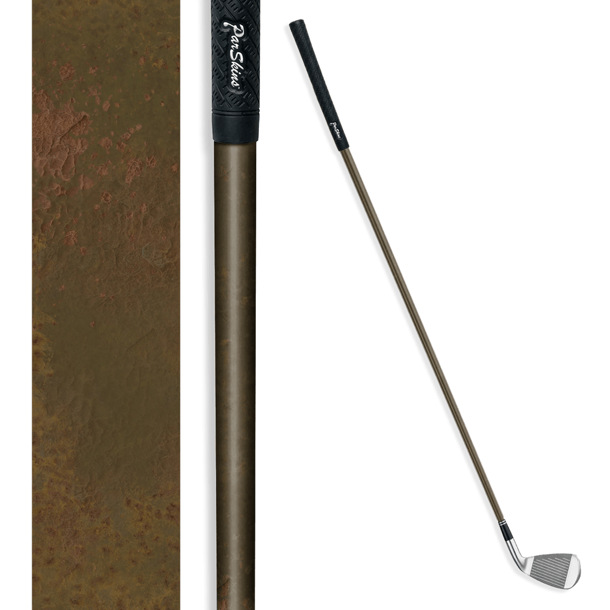 Iron + Putter Shaft Rust World War Skin
