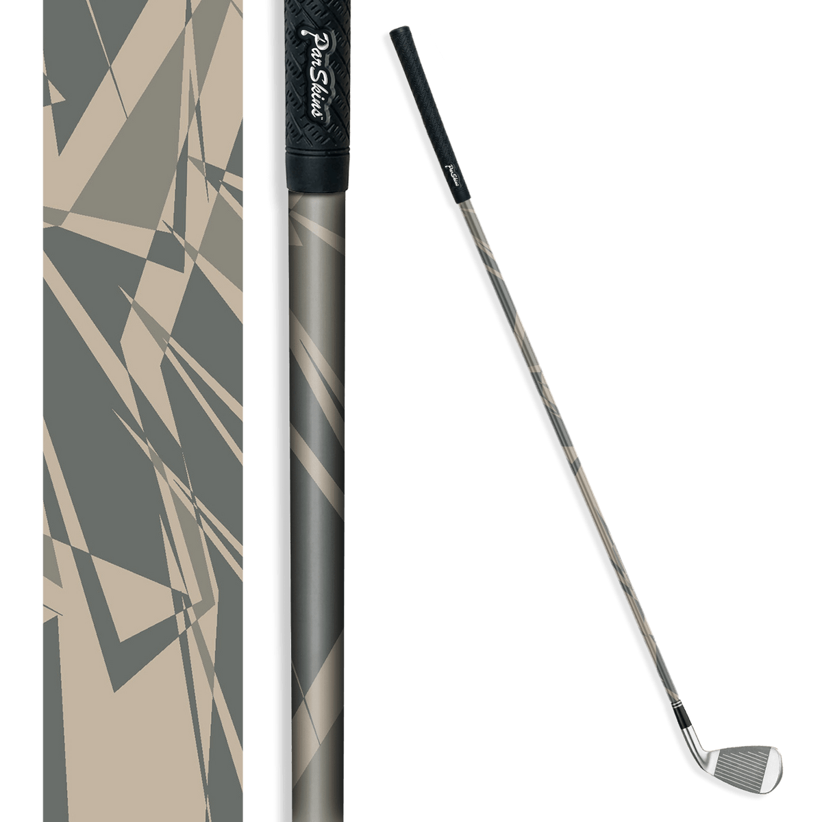 Iron + Putter Shaft Sharp Army Skin