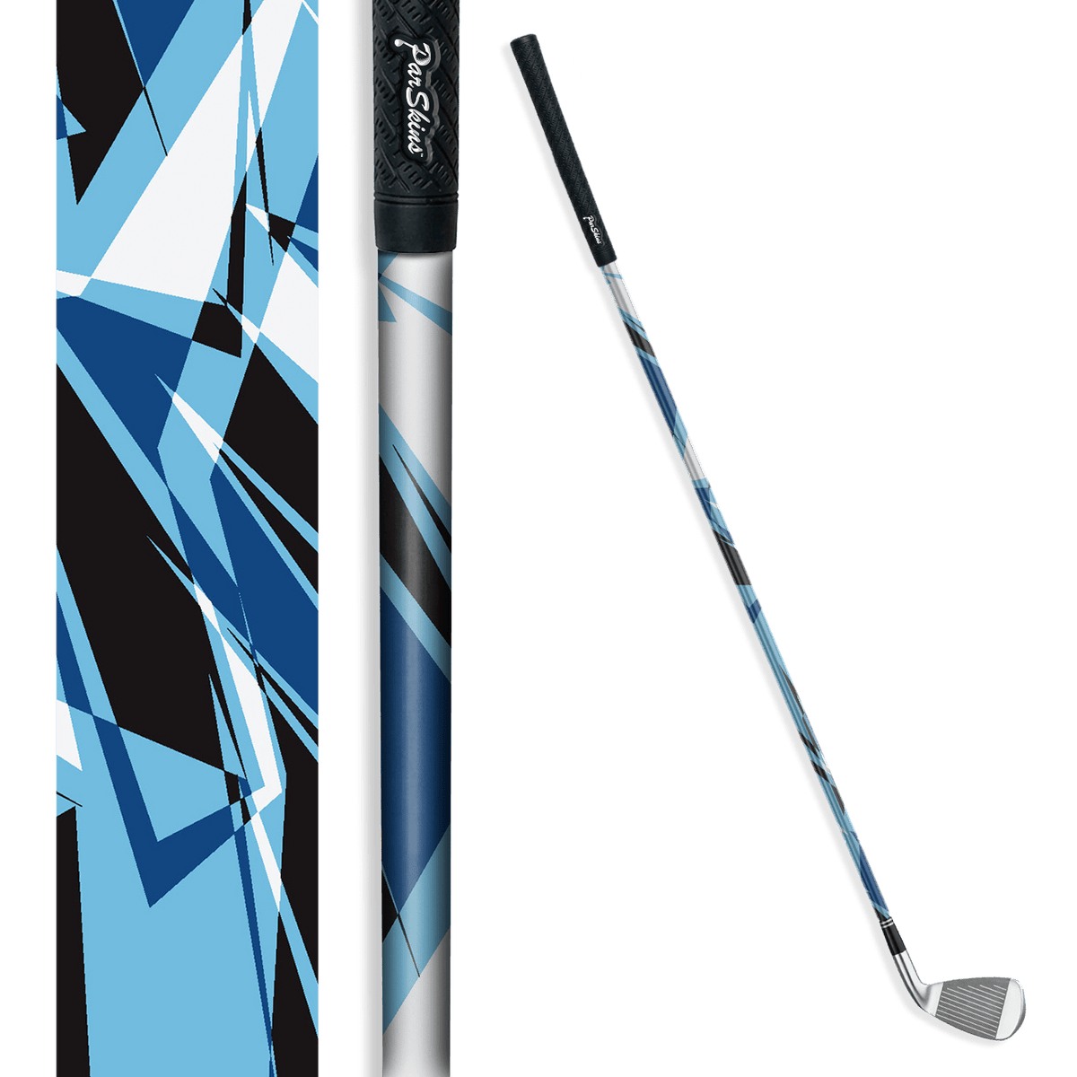 Iron + Putter Shaft Sharp Baby Blue Skin