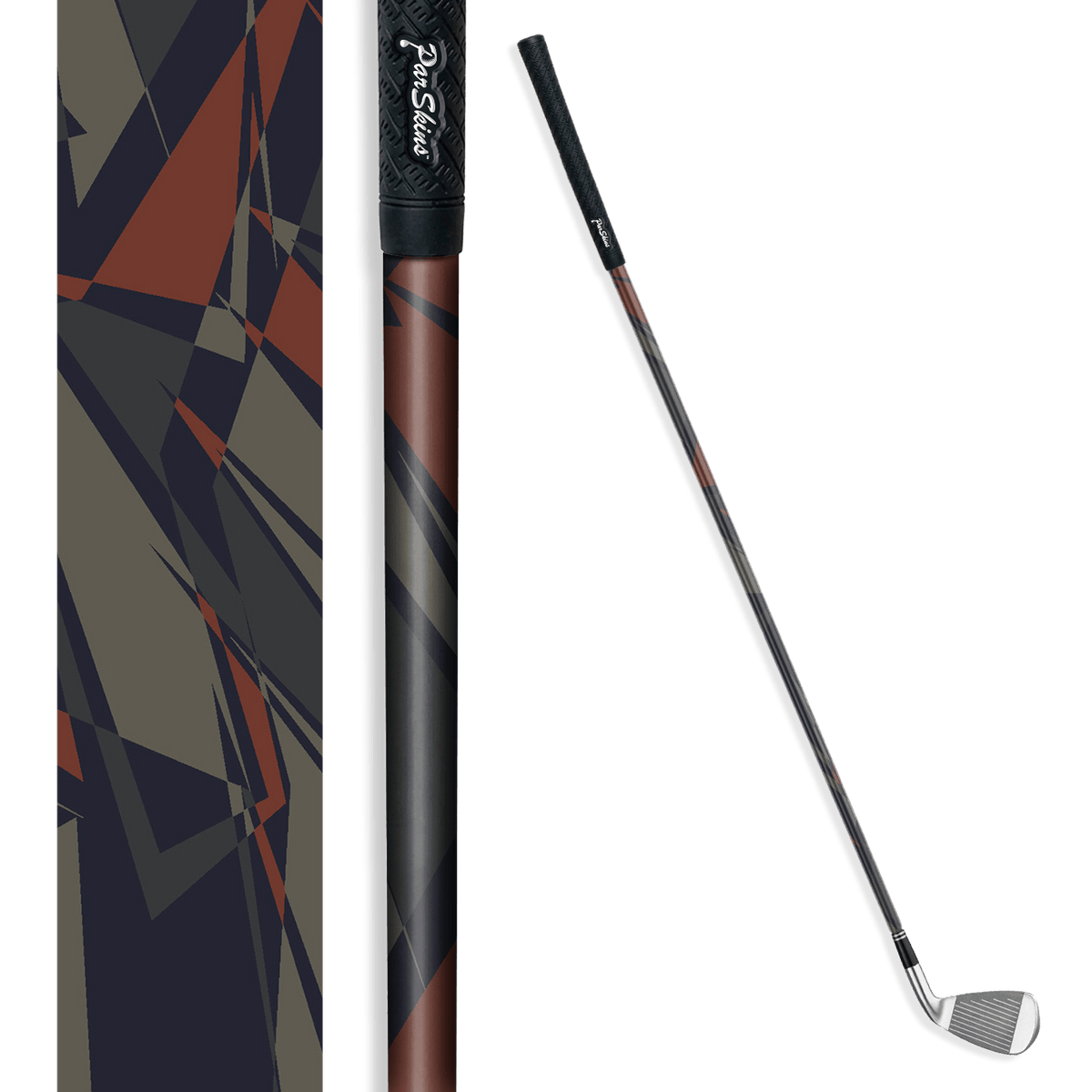Iron + Putter Shaft Sharp Blue Copper Skin