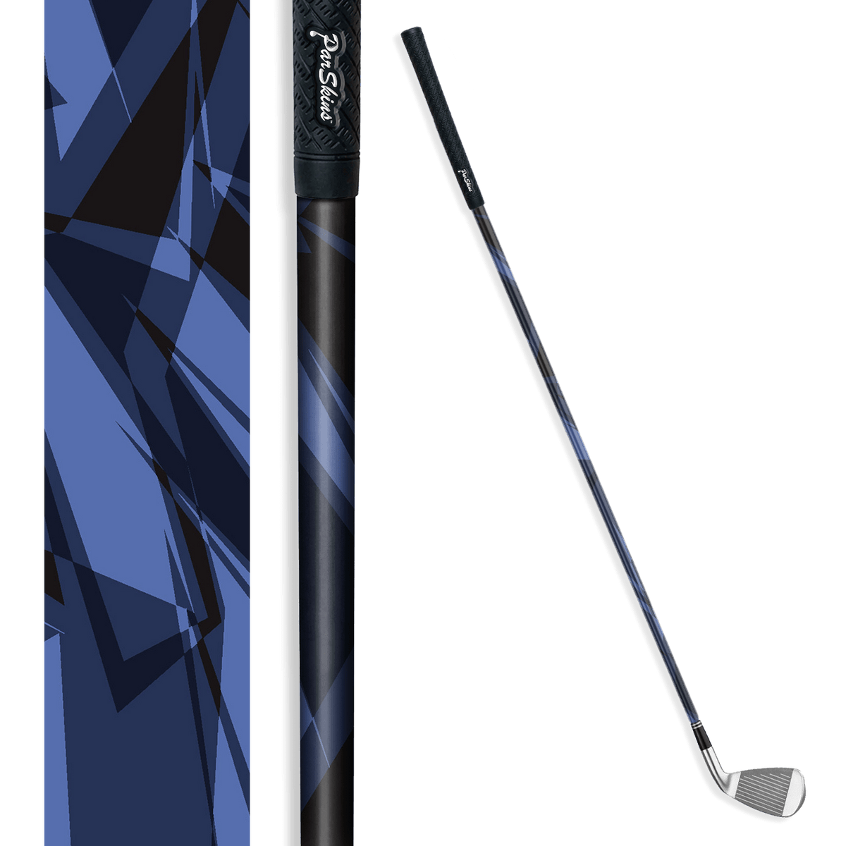 Iron + Putter Shaft Sharp Blue Midnight Skin