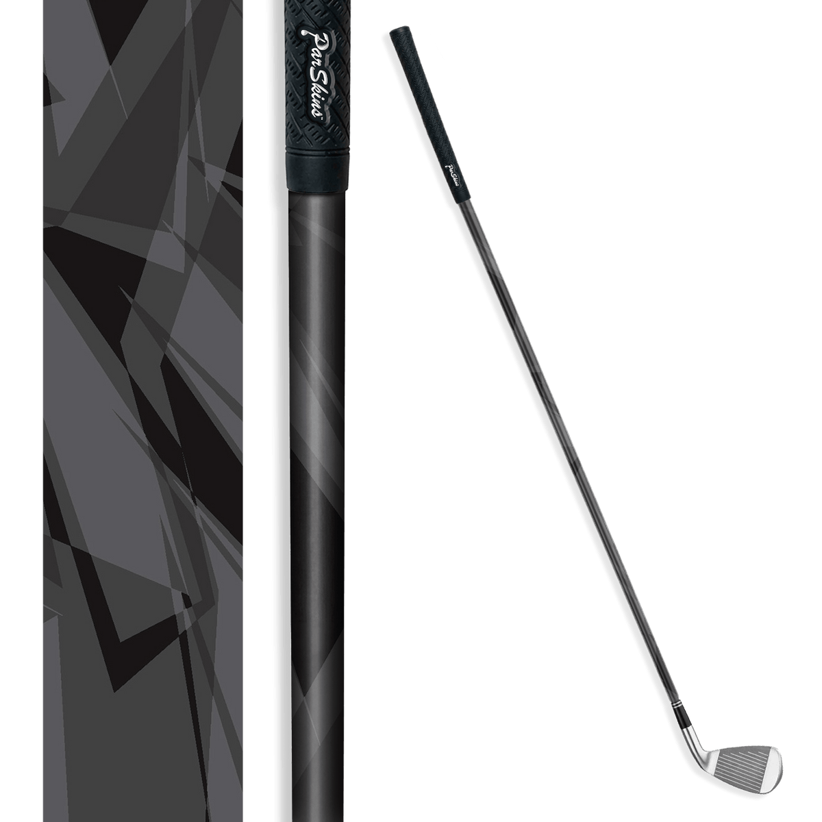 Iron + Putter Shaft Sharp Elite Black Skin