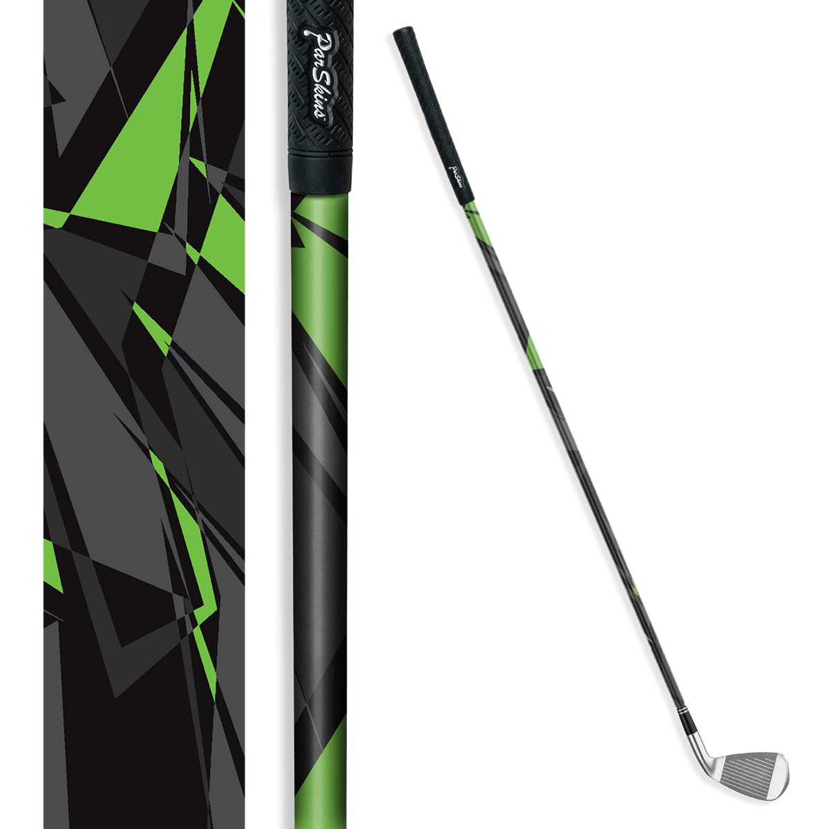 Iron + Putter Shaft Sharp Metro Green Skin
