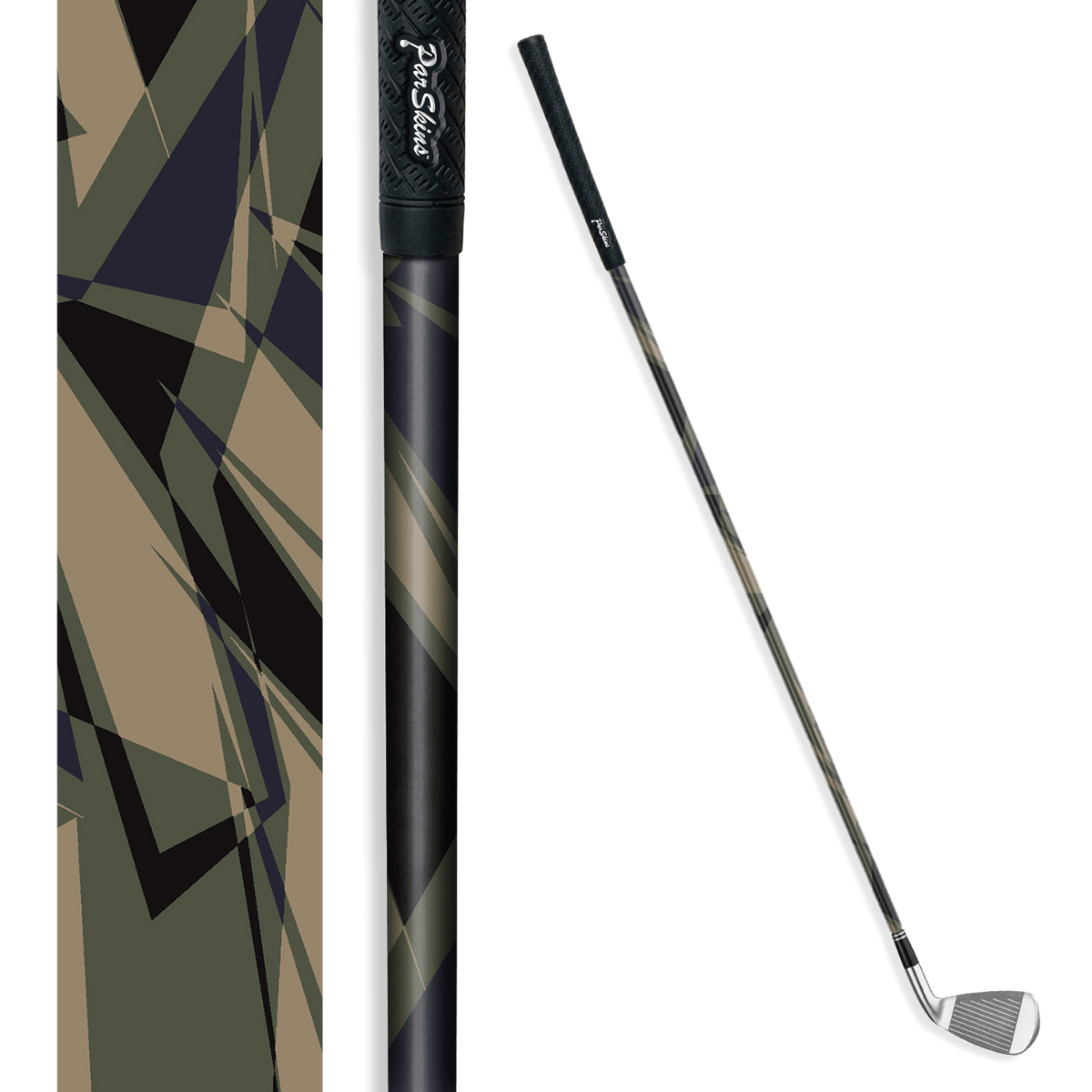 Iron + Putter Shaft Sharp Militant Blue Skin