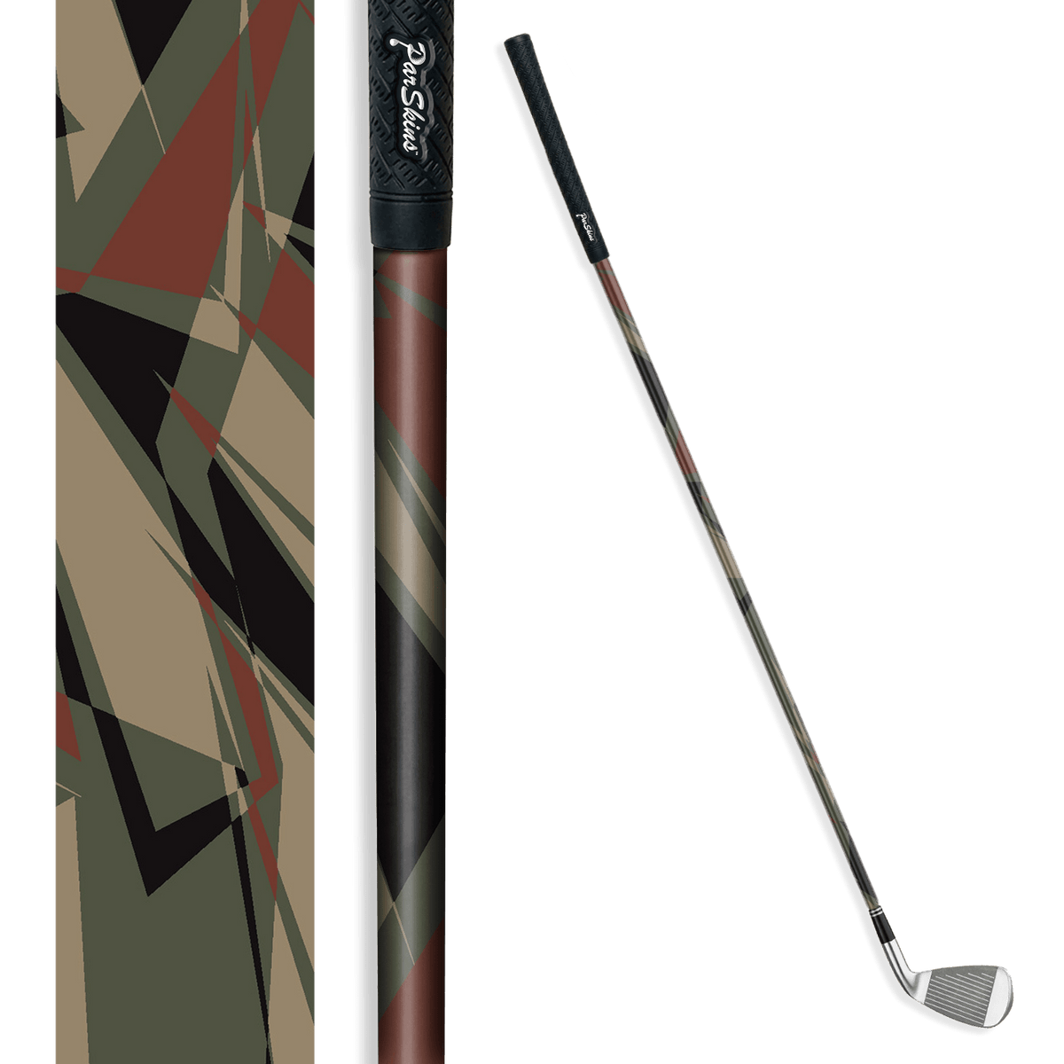 Iron + Putter Shaft Sharp Militant Copper Skin