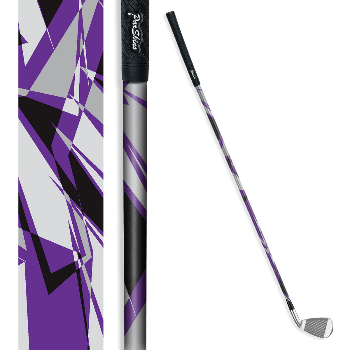 Iron + Putter Shaft Sharp Purple Tiger Skin