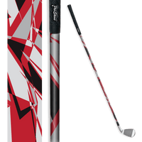 Iron + Putter Shaft Sharp Red Tiger Skin