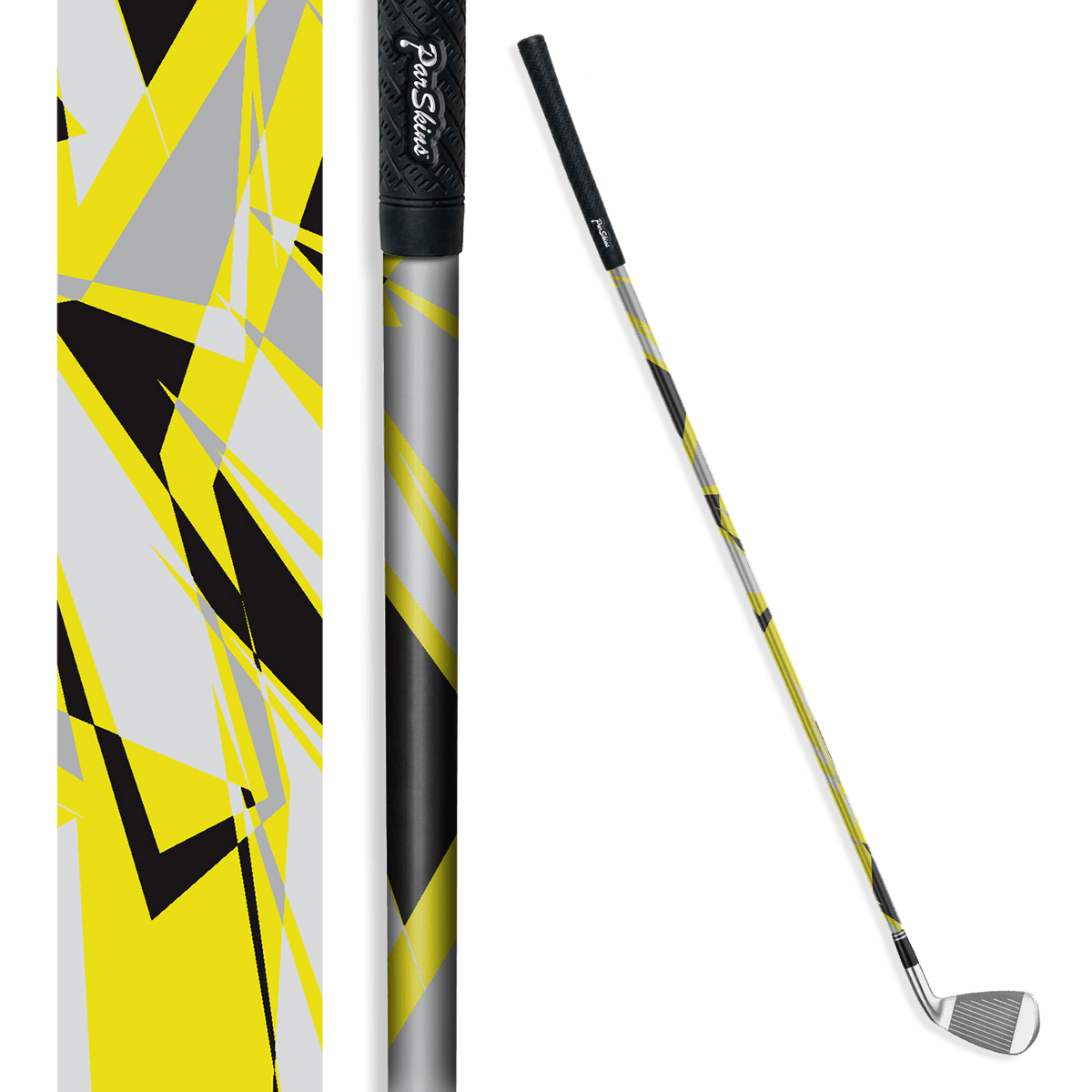 Iron + Putter Shaft Sharp Yellow Tiger Skin