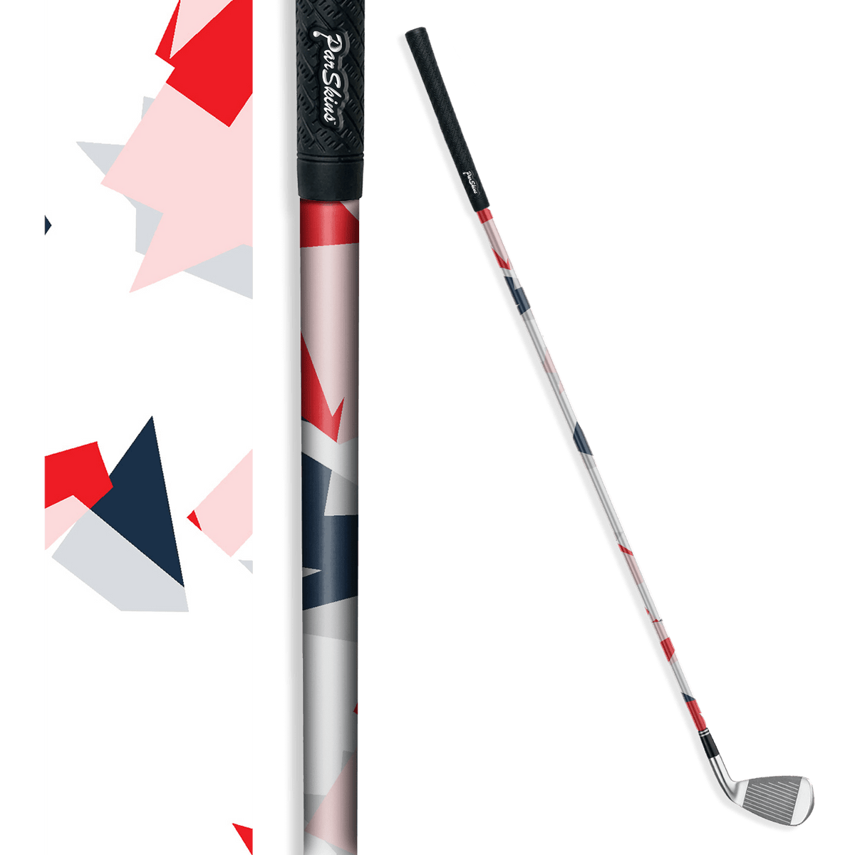 Iron + Putter Shaft Shattered America Skin